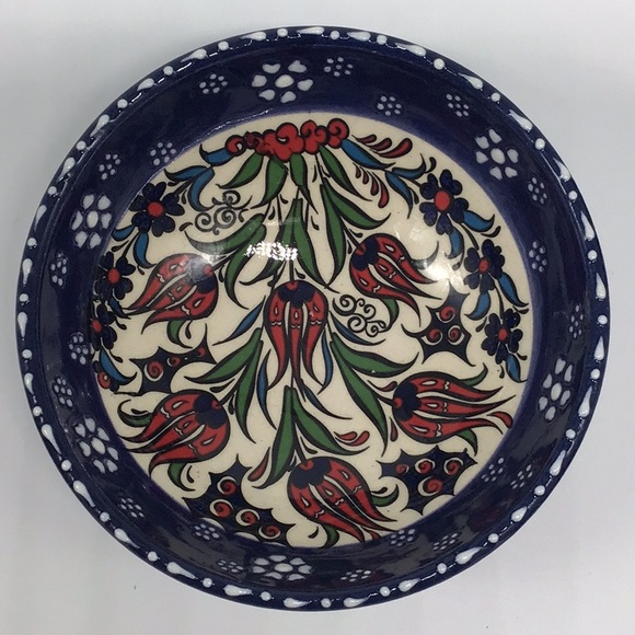 Hand Painted Turkish Ceramic Bowls - Picture 4 of 11